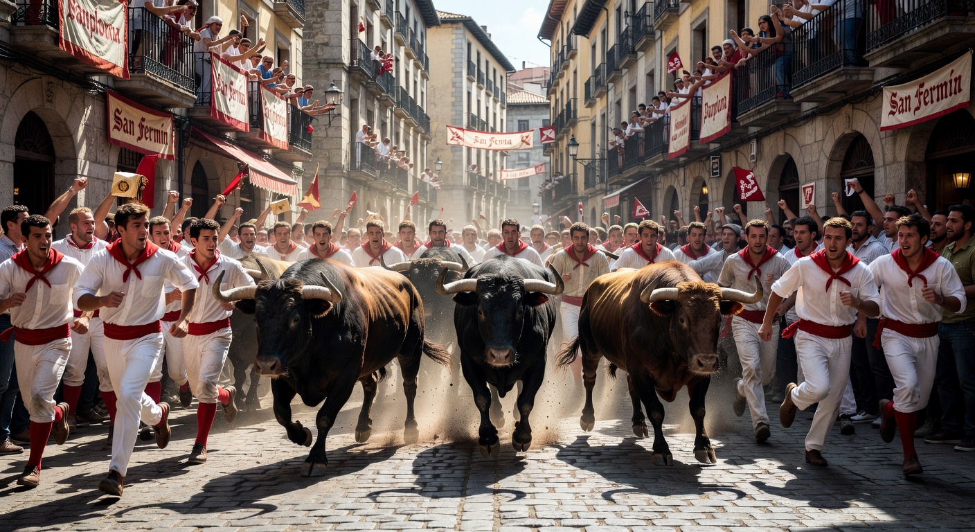 San Fermín – Encierro Pamplona